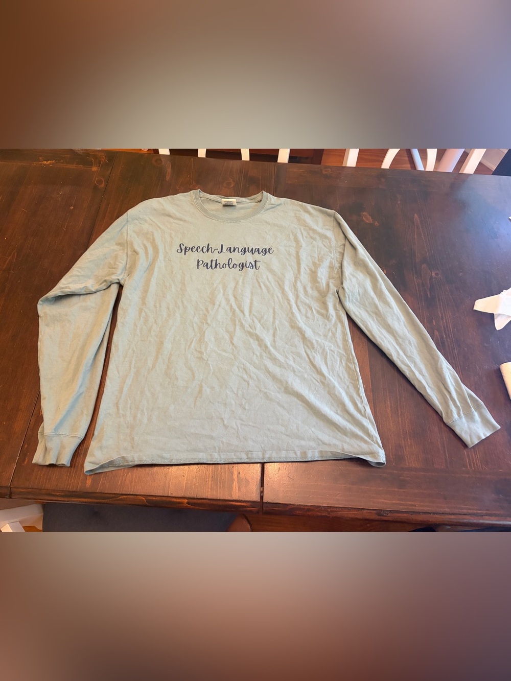 Speech-Language Pathologist Long Sleeve Shirt SLP